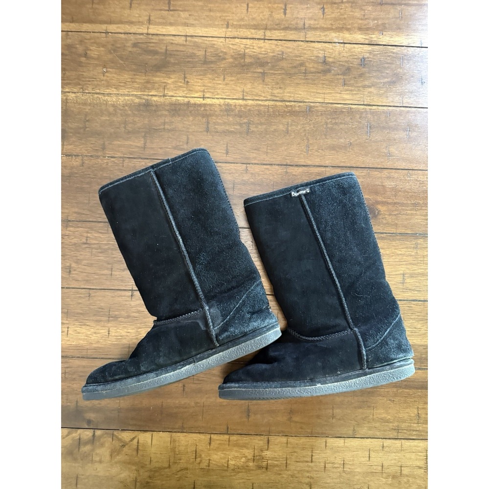 BEARPAW Women's Fashion Boot Black-US‎ 8M